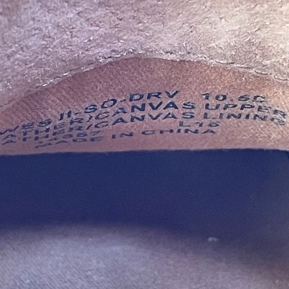 Polo Ralph Lauren Loafers Canvas Leather Driving Moccasins Shoes 10.5C - Picture 12 of 13